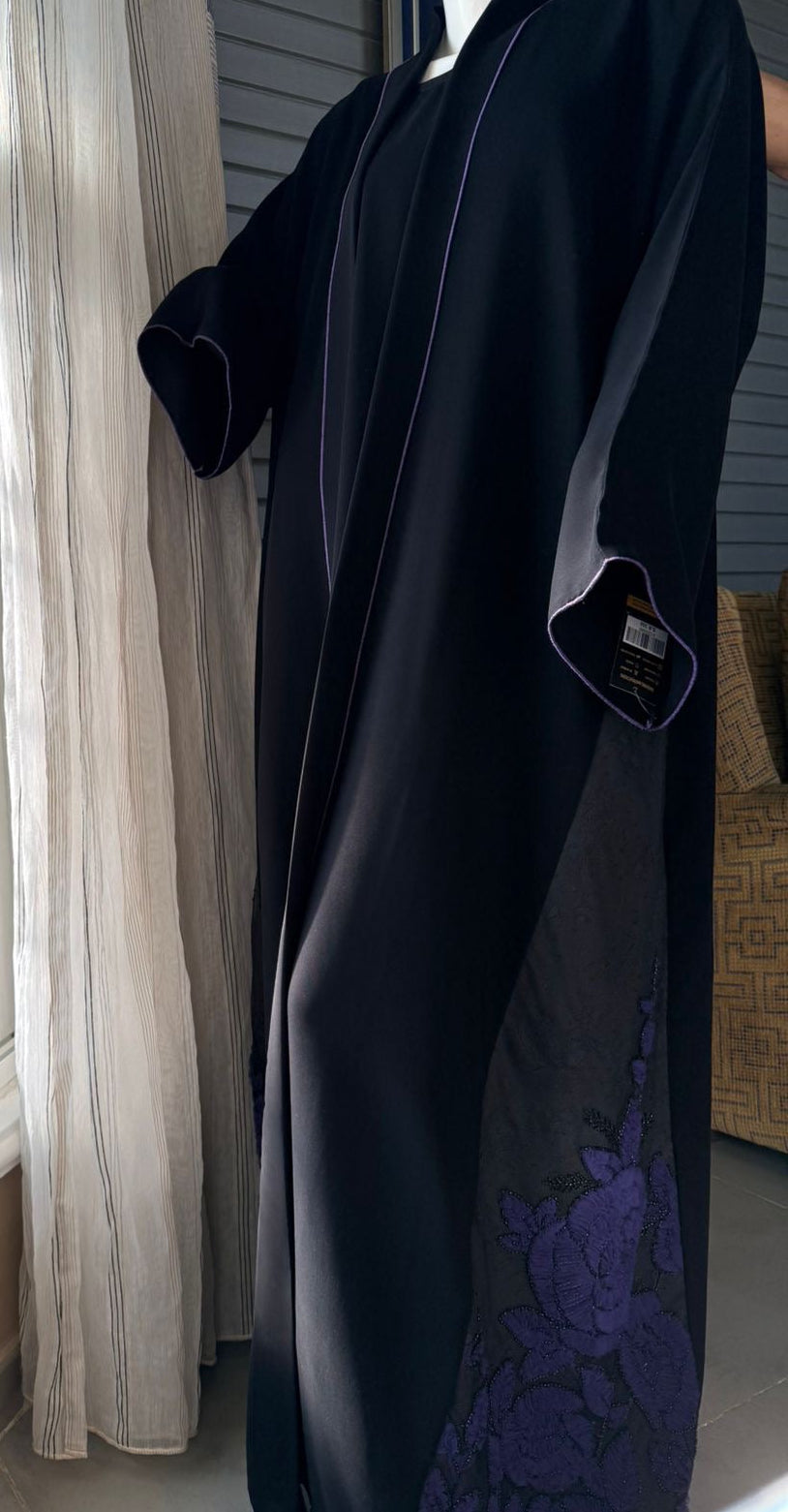 Purple Abaya