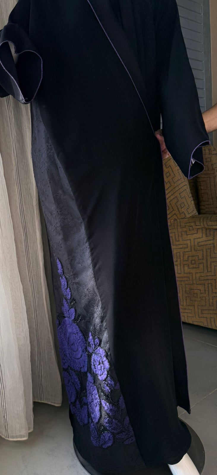 Purple Abaya