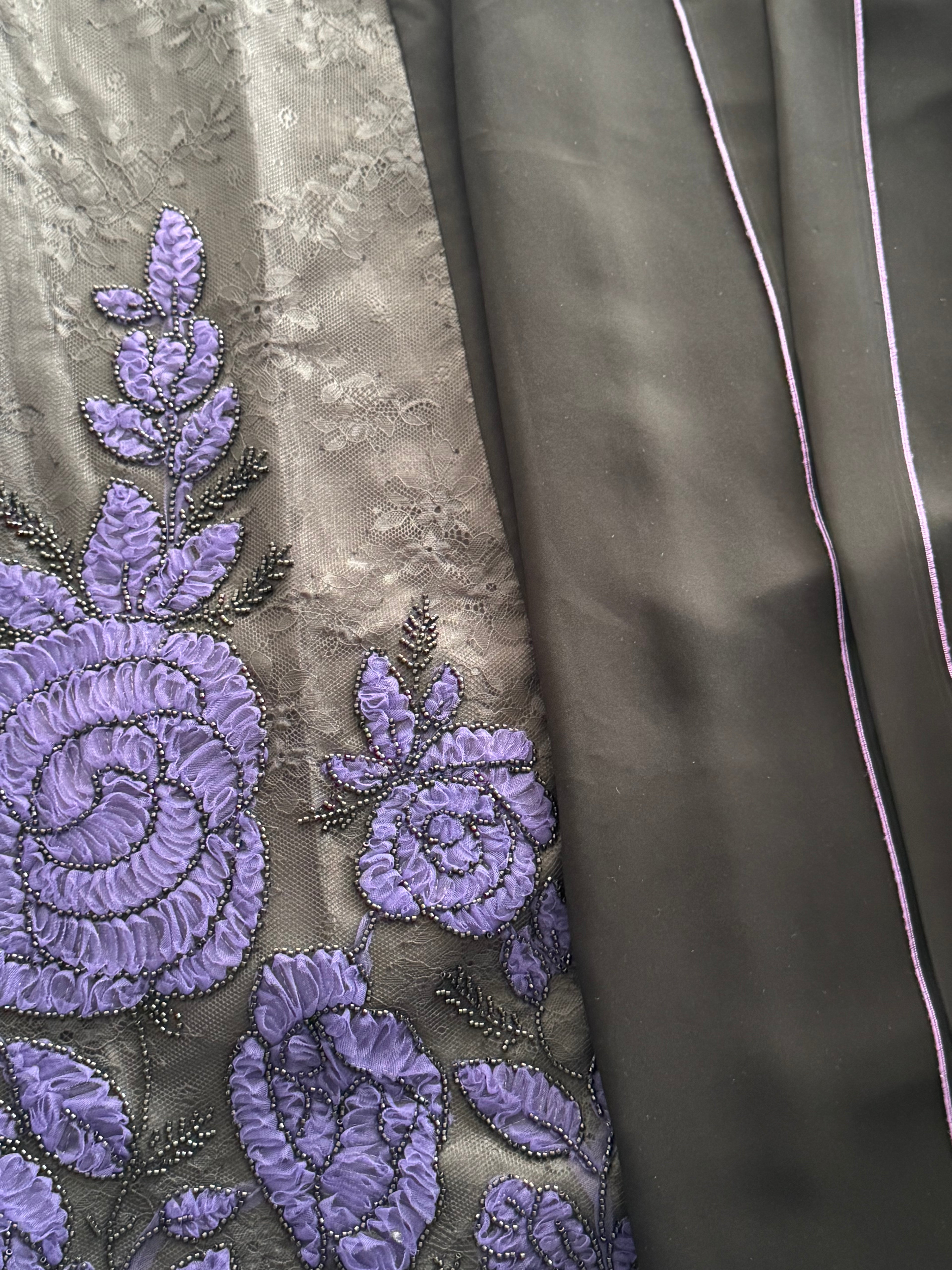 Purple Abaya